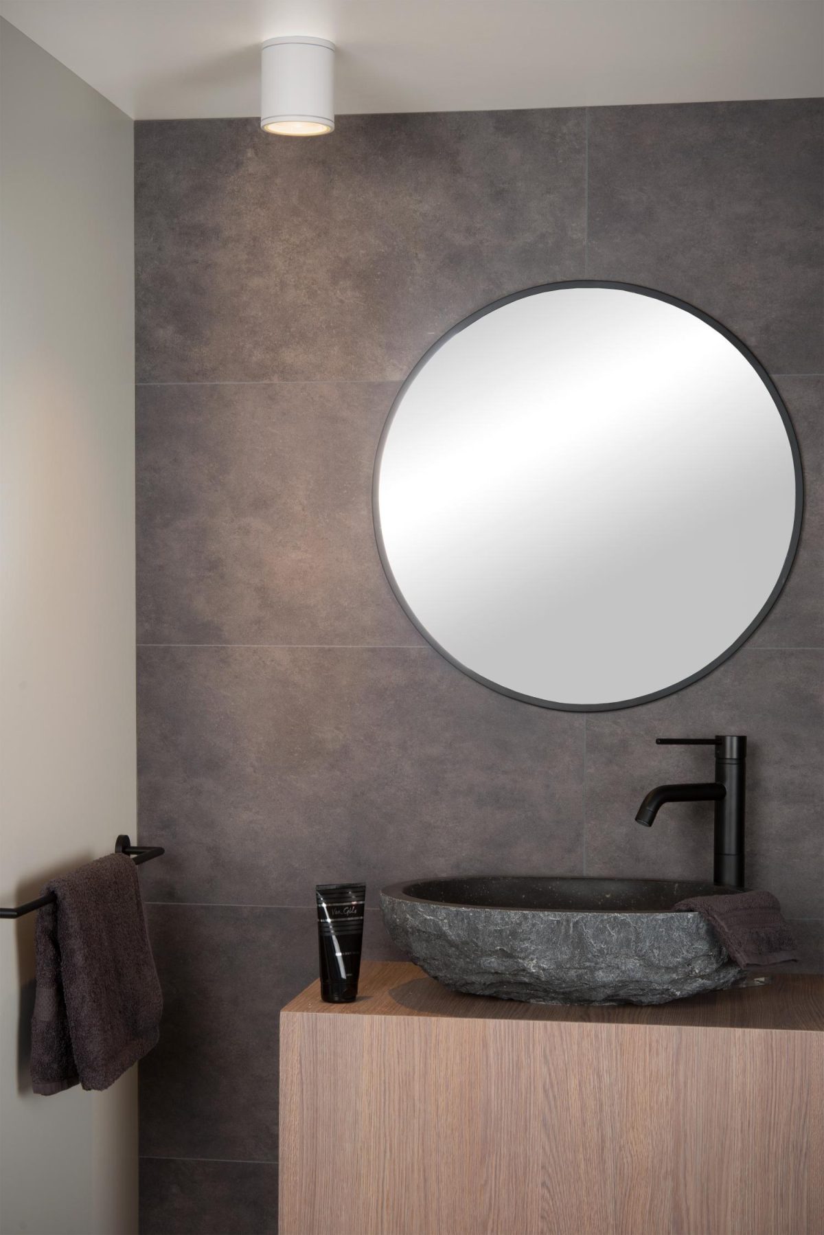 Lucide Aven Deckenstrahler für das Badezimmer, IP65, weiß