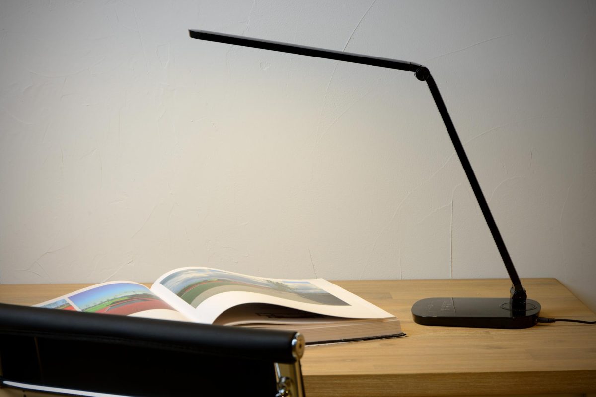 Lucide Vario LED bureaulamp met dim-to-warm