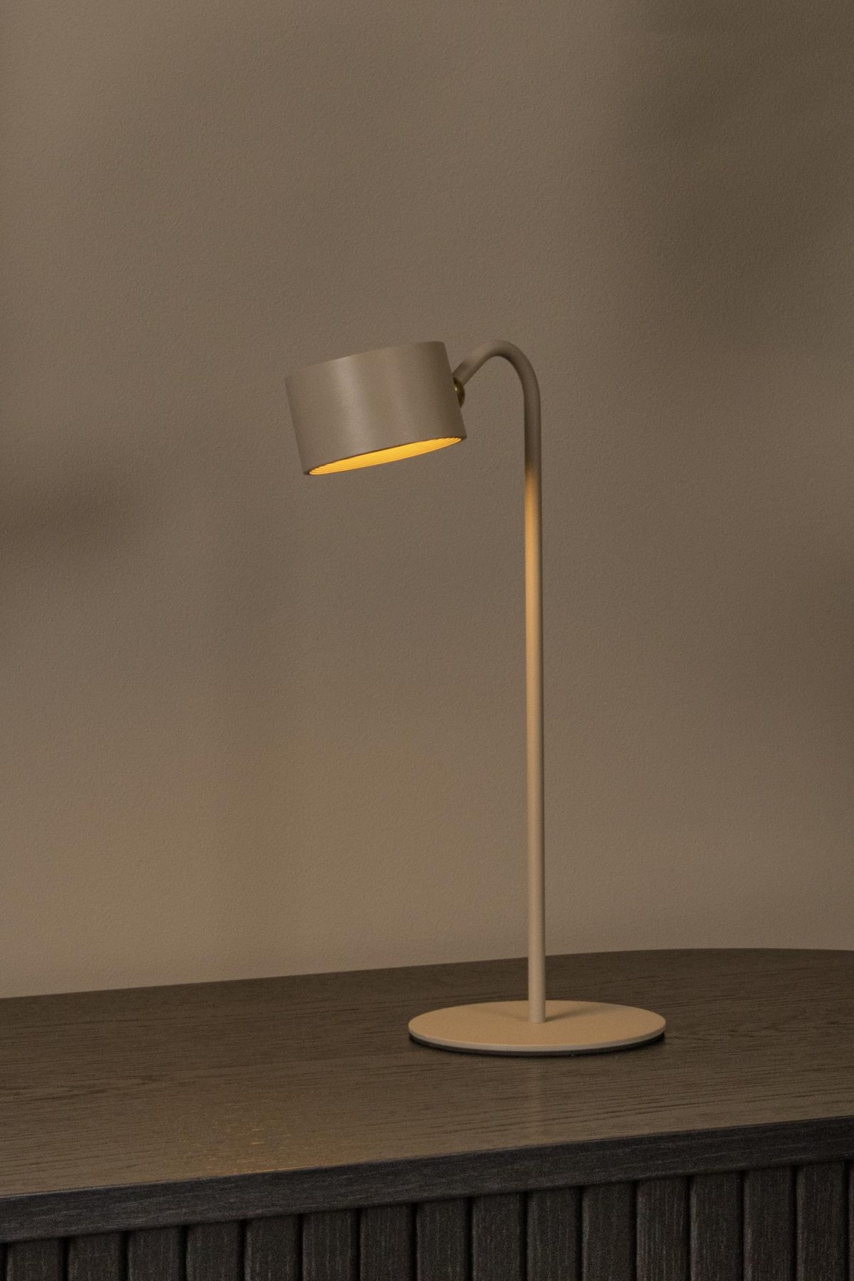 Oplaadbare bureau-, klem- en wandlamp Lucide Jolan