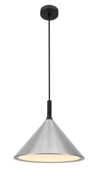Pendelleuchte Ø295mm silber sch…
