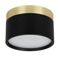 lámpara de techo LED Ø113mm oro…