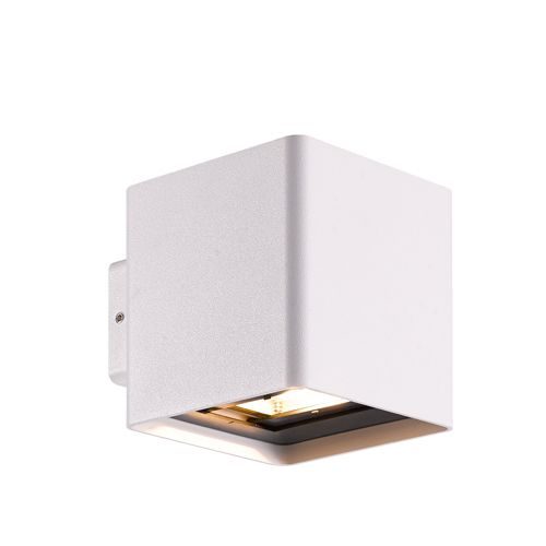 Fantasia Qbus applique da esterno LED bianco alluminio IP54 105mm