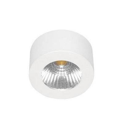 Round LED ceiling light 5W 62mm diameter silver driverless