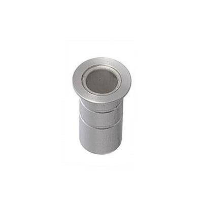 Foco empotrable baño LED IP65 mini redondo gris luz azul