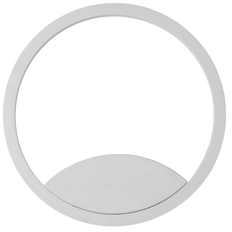 Fantasia Orso round wall lamp dimmable 15W indirect light white
