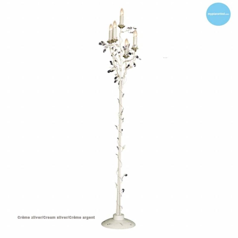 Linea Verdace Michelangelo lampada da terra candelabro 5 luci 180cm