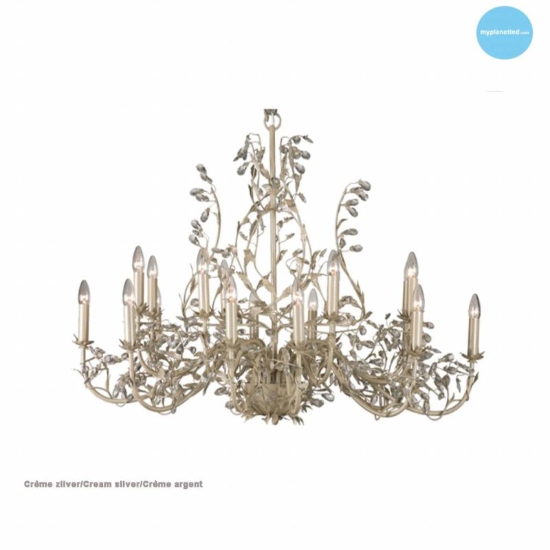 Linea Verdace Michelangelo lustre ovale suspension E14x18 noir