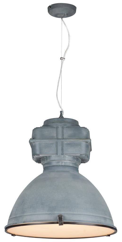Linea Verdace Lampada a sospensione industriale nero opaco Ø50 cm, E27