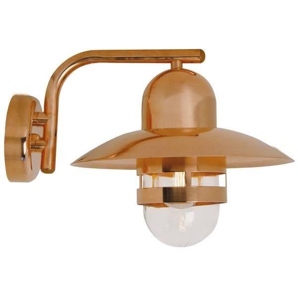 Nibe lampada da parete rame E27 280mm Ø IP54 esterno