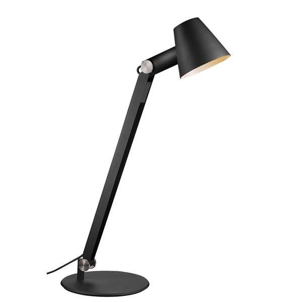 Cult bureaulamp E27 flexibel 750mm hoog metaal grijs