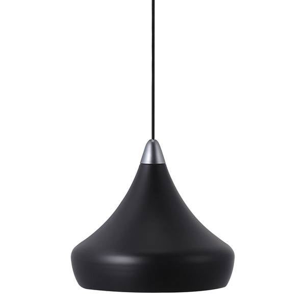 Fascino Pendelleuchte schwarz Metall E27 konisch Durchmesser 300mm