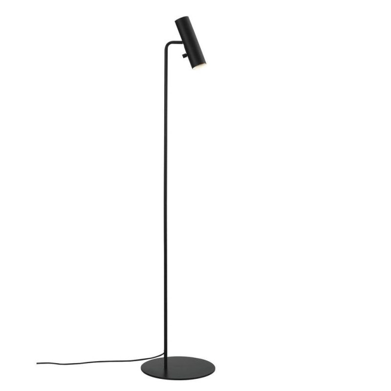 Nordlux Mib 6 lámpara de pie lectura GU10 negra, pantalla orientable
