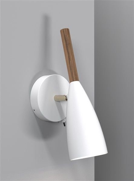 Nordlux Pure applique nera metallo GU10 orientabile 260mm