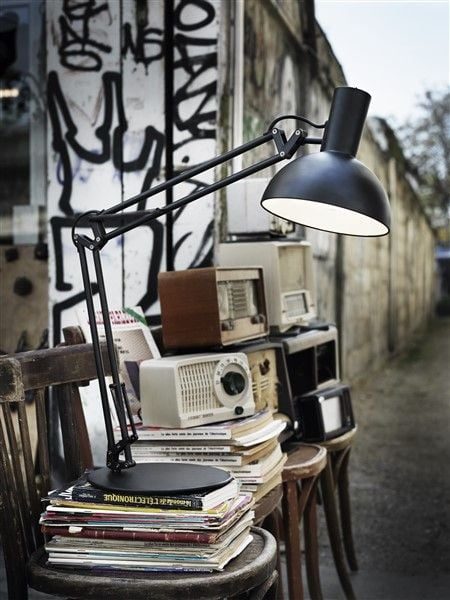 Nordlux Arki wall, table and desk lamp black E27 adjustable