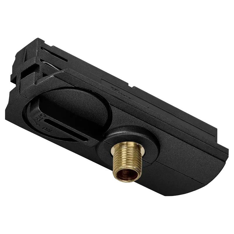 Fantasia Track Einphasenadapter schwarz für Schienenbeleuchtung