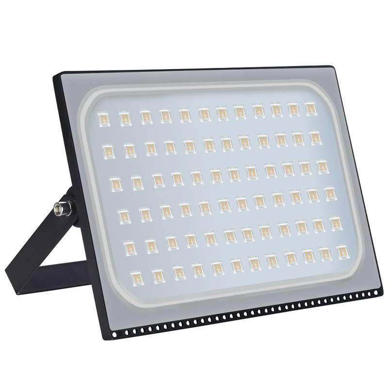 Baustrahler LED 500W schwarz, warmweiß, IP65