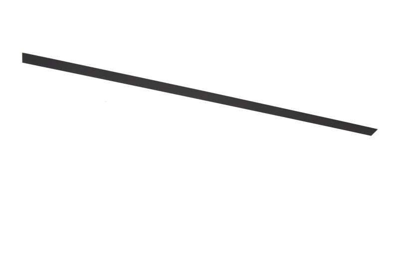 LUCIDE TRACK Abdeckplatte - 1-Phasen Schienensystem / Schienenbeleuchtung - 1 Meter - Schwarz (Erweiterung)
