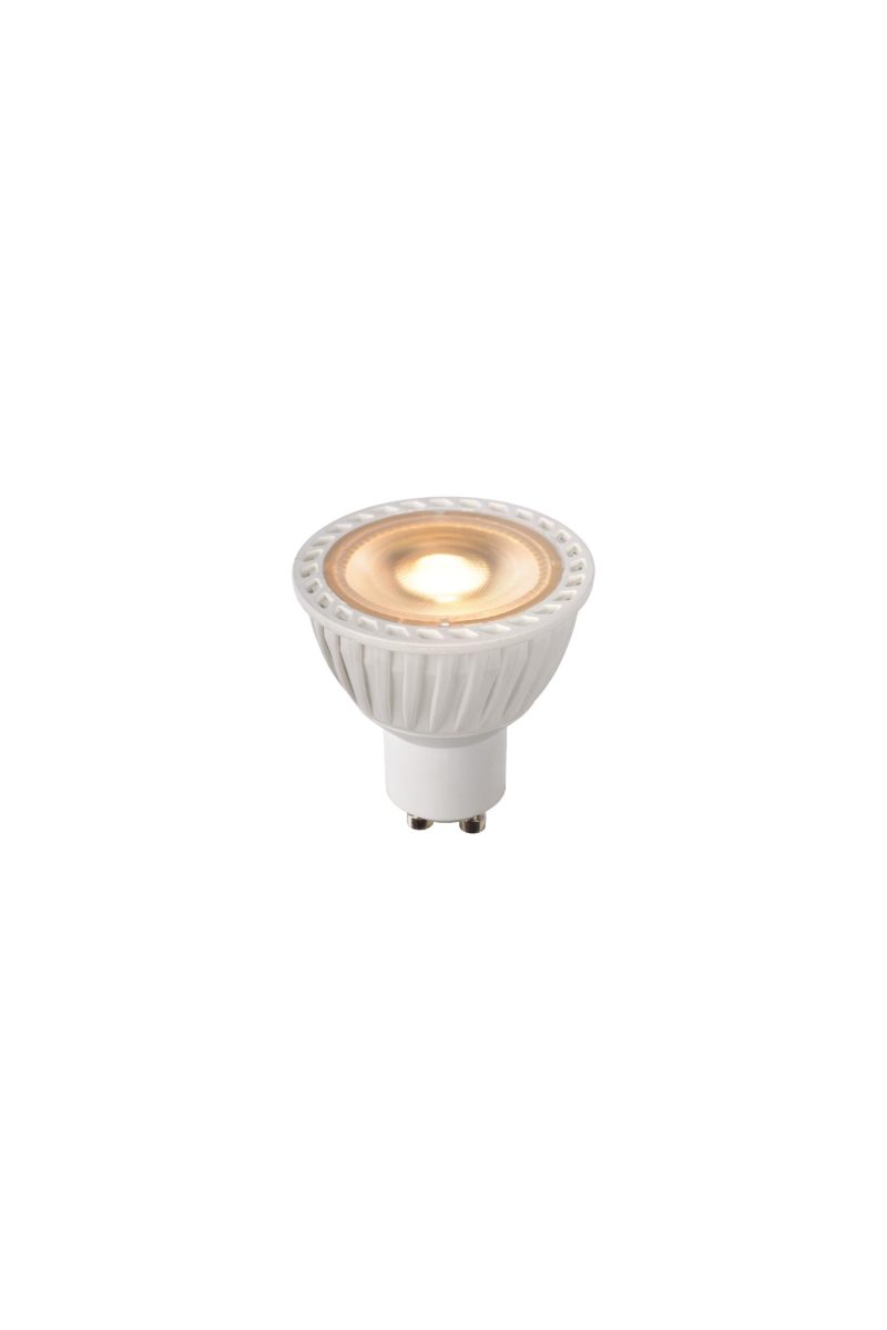 LUCIDE MR16 - Lampada LED - Ø 5 cm - LED Dim to warm - GU10 - 1x5W 2200K/3000K - Bianco