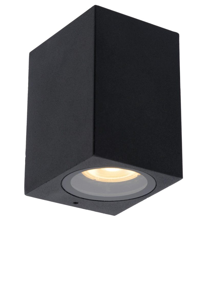 LUCIDE ZARO - Applique Esterno - 1xGU10 - IP44 - Nero