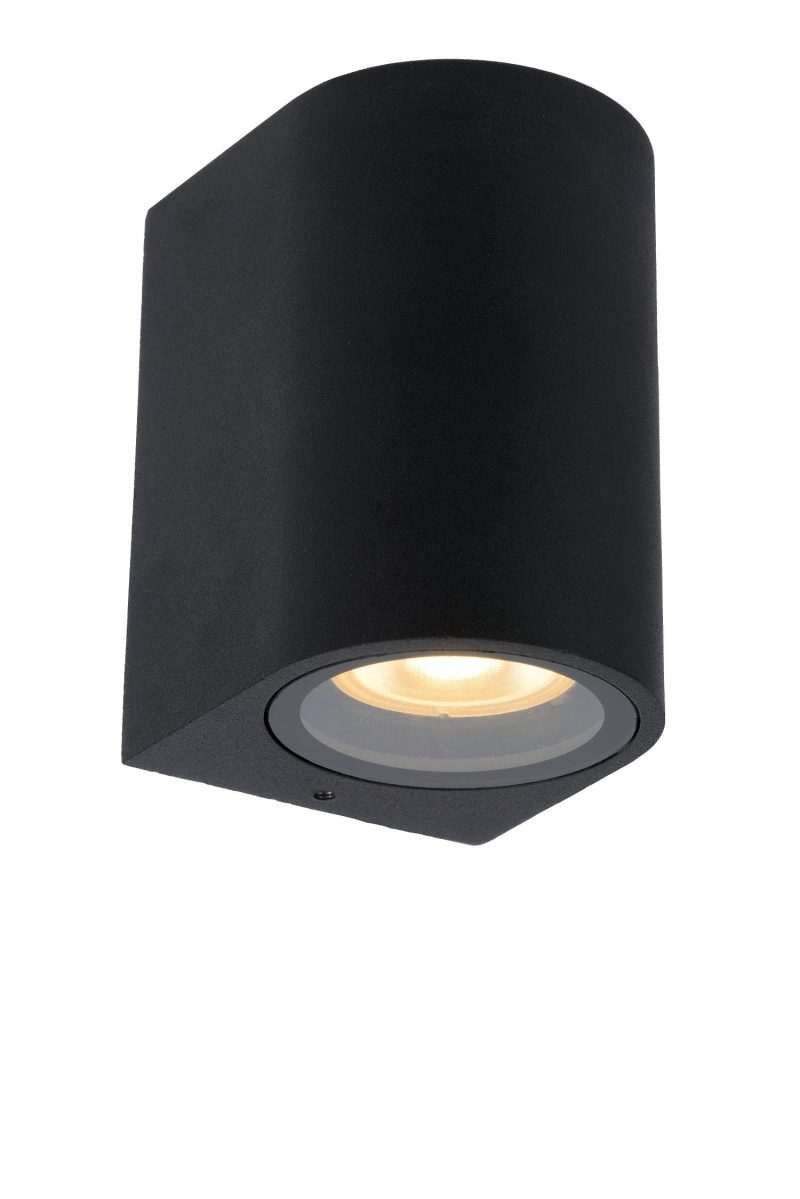 LUCIDE ZARO - Applique Esterno - 1xGU10 - IP44 - Nero