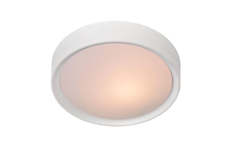 LUCIDE LEX - Ceiling Light - Ø 25 cm - 1xE27 - White