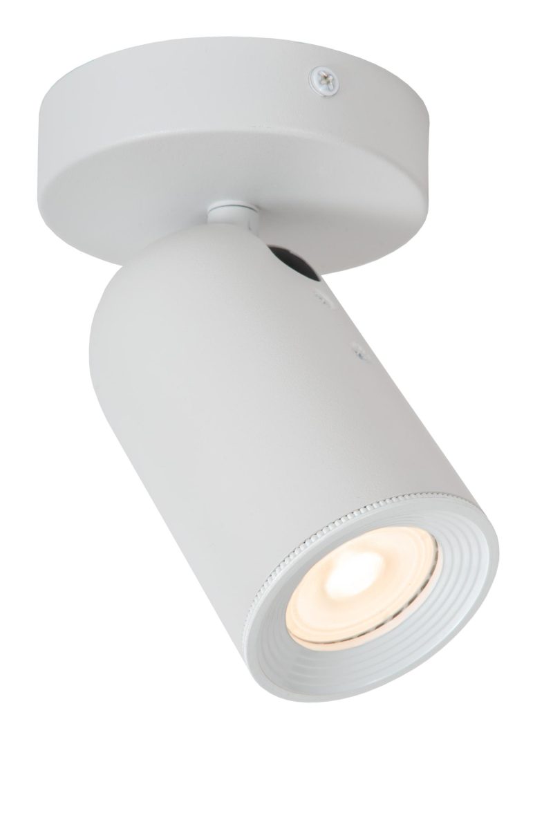 LUCIDE PUNCH - Plafondspot - 1xGU10 - Wit