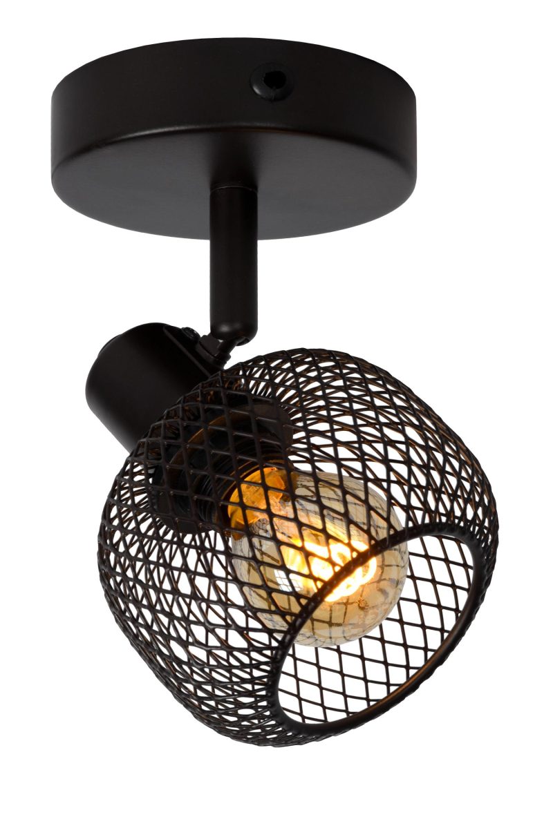 LUCIDE MAREN - Faretto da Soffitto - 1xE14 - Nero