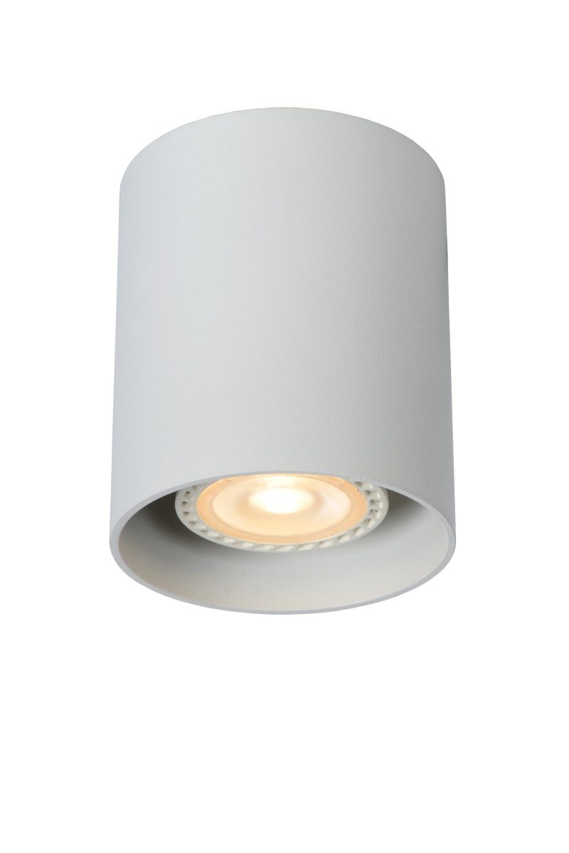 LUCIDE BODI - Plafondspot - Ø 8 cm - 1xGU10 - Wit