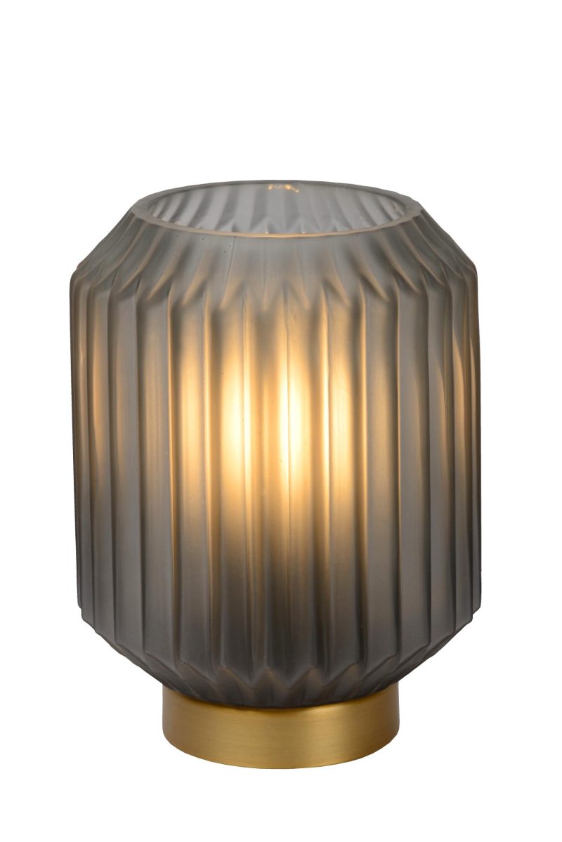 LUCIDE SUENO - Table Lamp - Ø 13 cm - 1xE14 - Matte Grey
