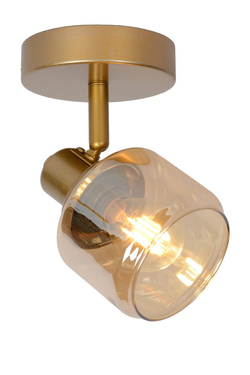 LUCIDE BJORN - Deckenstrahler - 1xE14 - Matt Gold / Messing