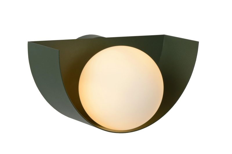 LUCIDE BENNI - Aplique - 1xG9 - Verde