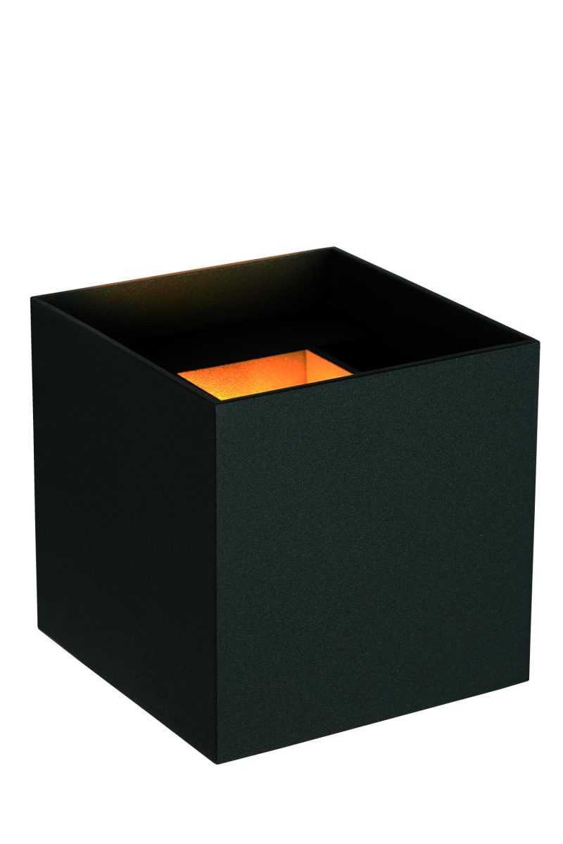 LUCIDE AXI - Applique da Bagno - LED - 2x3,5W 2700K - IP54 - Angolo di Fascio Regolabile - Nero