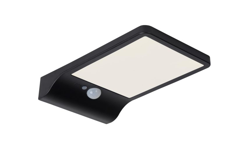 LUCIDE BASIC - Wandlamp Buiten - LED - 1x3W 2700K - IP44 - Zwart