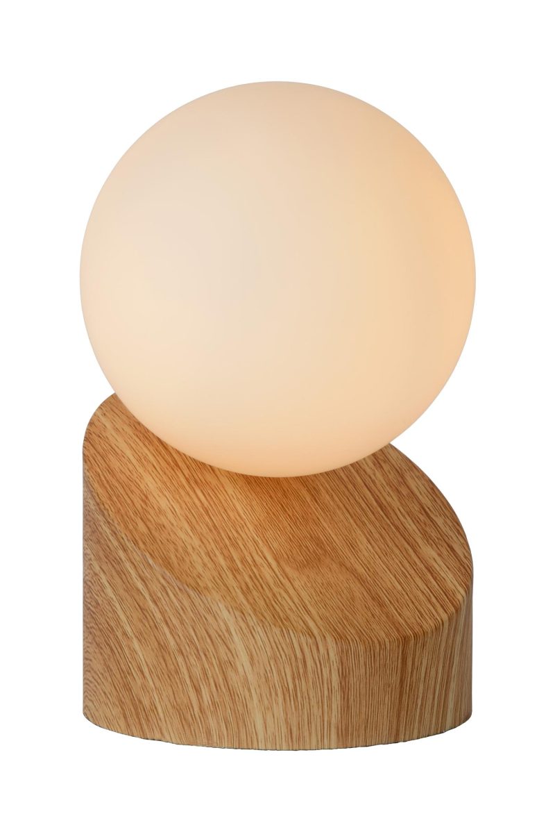 LUCIDE LEN - Table Lamp - Ø 10 cm - 1xG9 - Natural