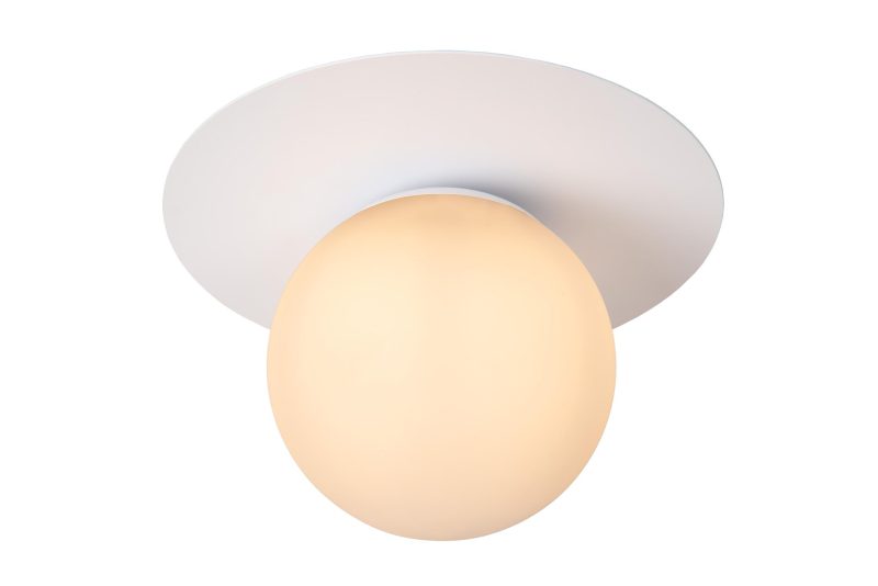 LUCIDE TRICIA - Ceiling Light - Ø 25 cm - 1xE27 - White