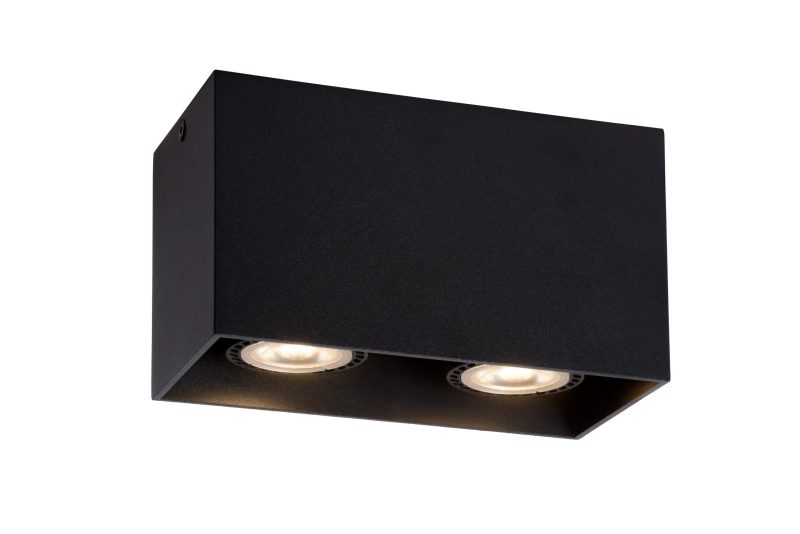 LUCIDE BODI - Faretto da Soffitto - 2xGU10 - Nero