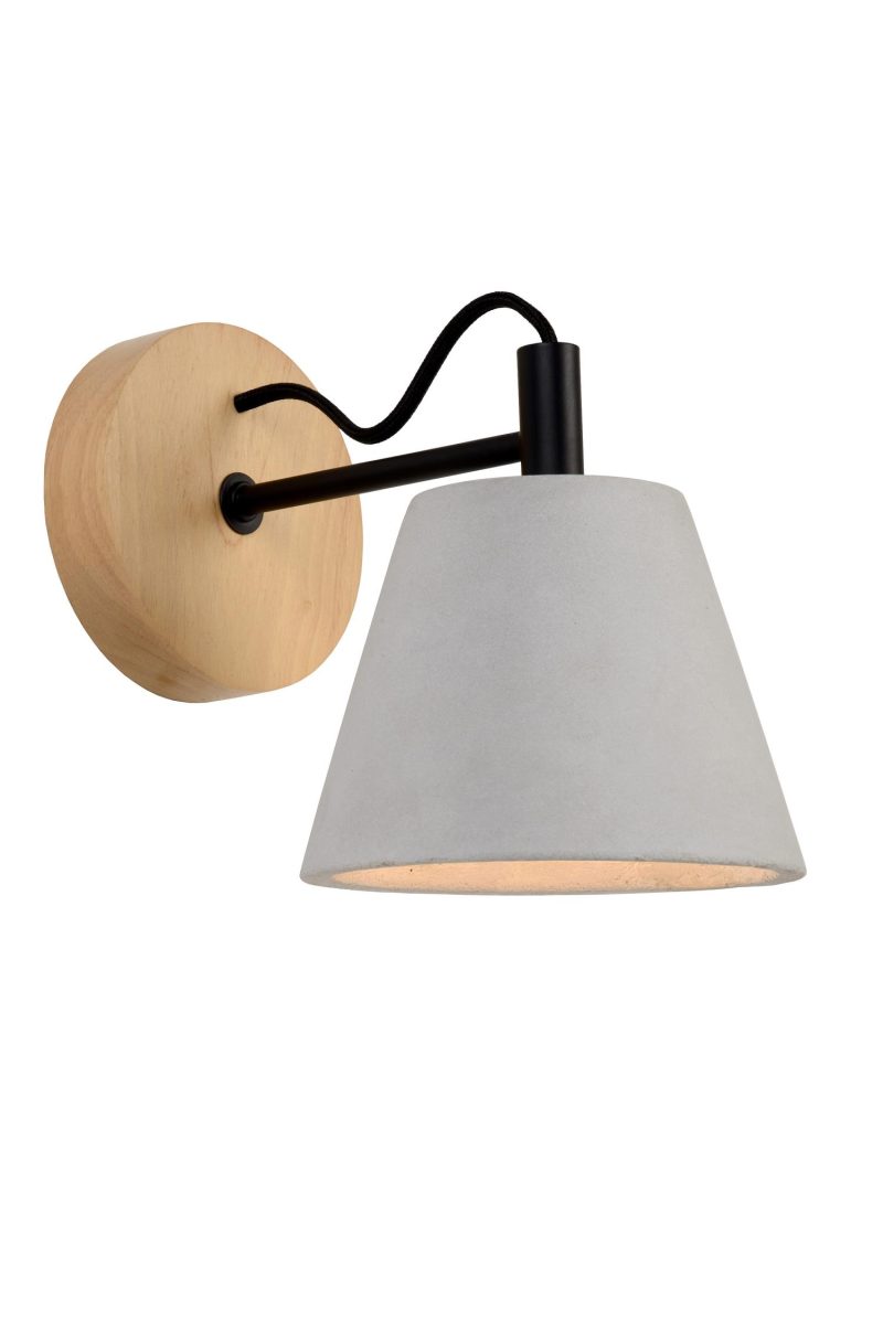 LUCIDE POSSIO - Applique - 1xE14 - Taupe
