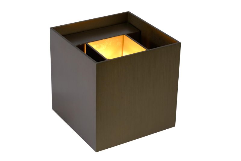 LUCIDE XIO - Applique - LED Dimmable - G9 - 1x4W 2700K - Angle de faisceau réglable - Brun rouillé