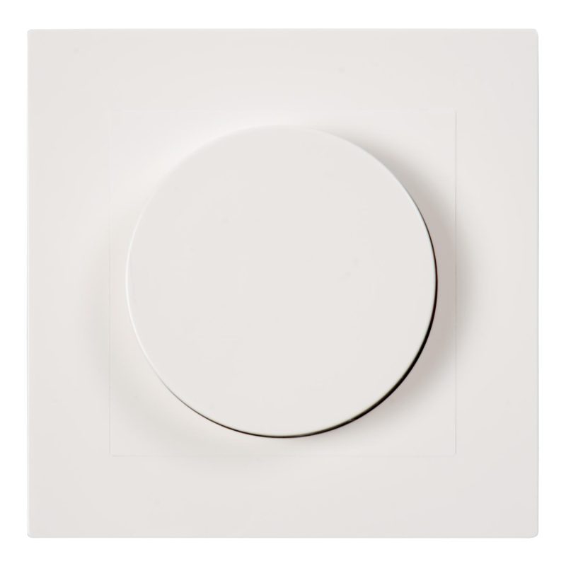 LUCIDE LED dimmer Fase aansnijding RL 5-150W /Fase afsnijding RC 5-300W Wit