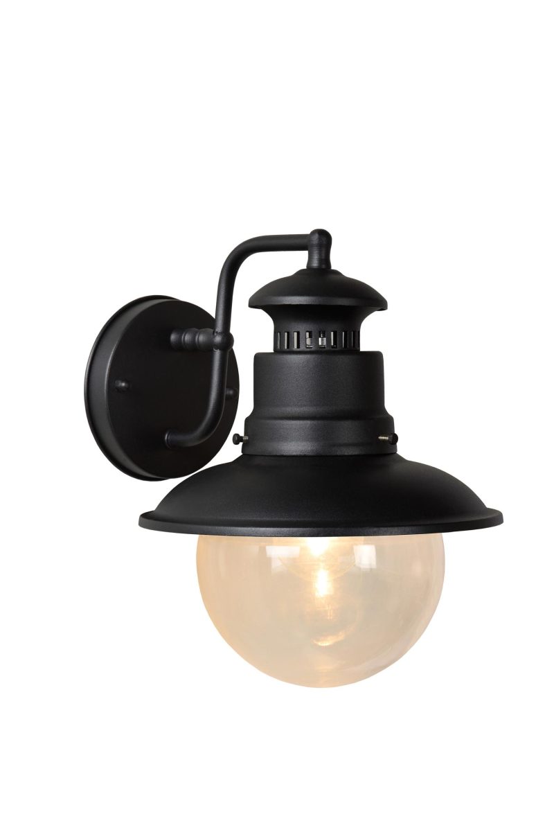 LUCIDE FIGO - Applique da Esterno - 1xE27 - Nera