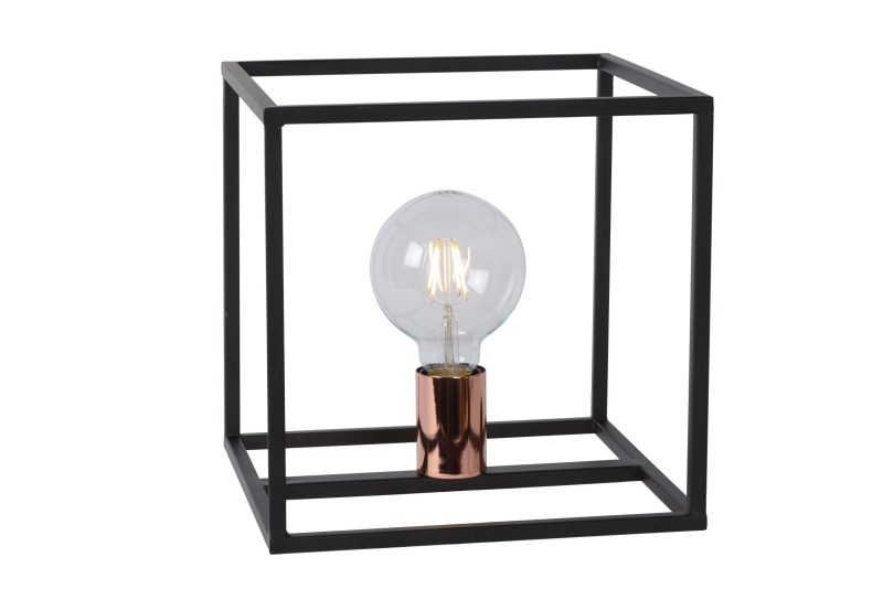 LUCIDE ARTHUR - Lampe de Table - 1xE27 - Noir