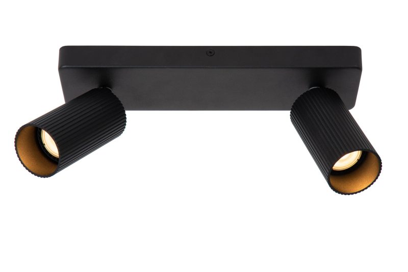 LUCIDE CLUBS - Deckenstrahler - 2xGU10 - Schwarz