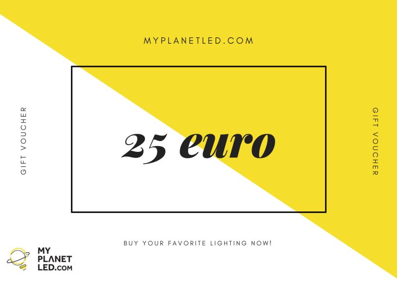 Buono regalo da 25 euro per lampade e illuminazione
