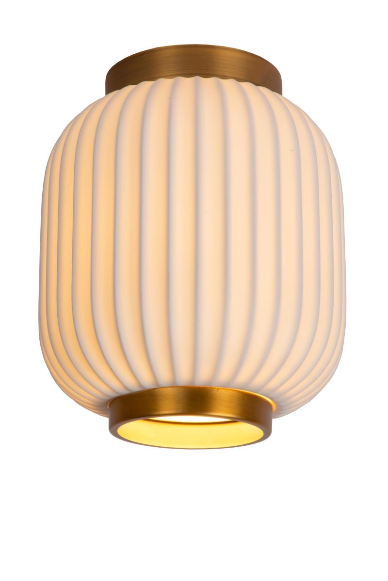 LUCIDE GOSSE - Ceiling Light - Ø 19.5 cm - 1xE27 - White