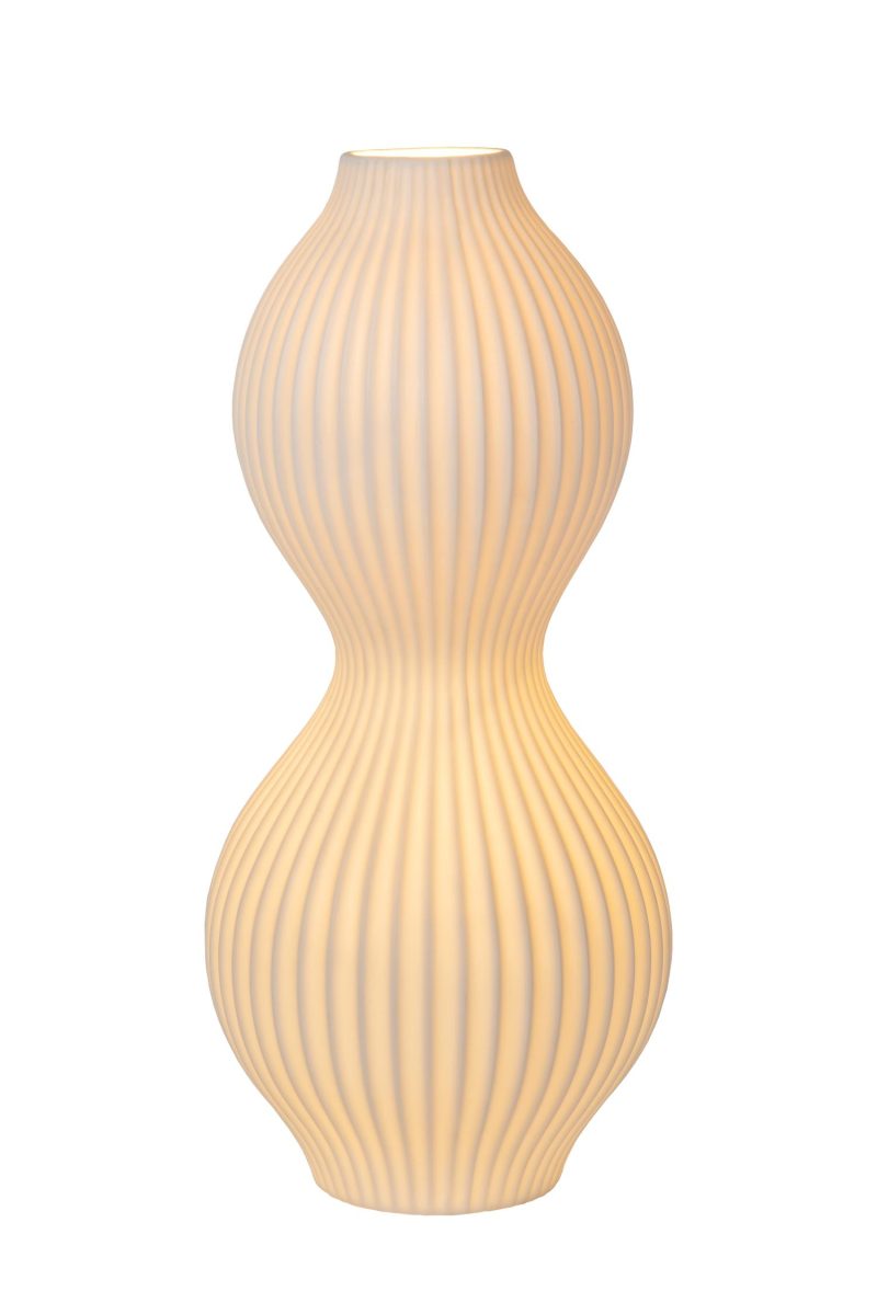 LUCIDE MOMORO - Tafellamp - 1xE14 - Wit