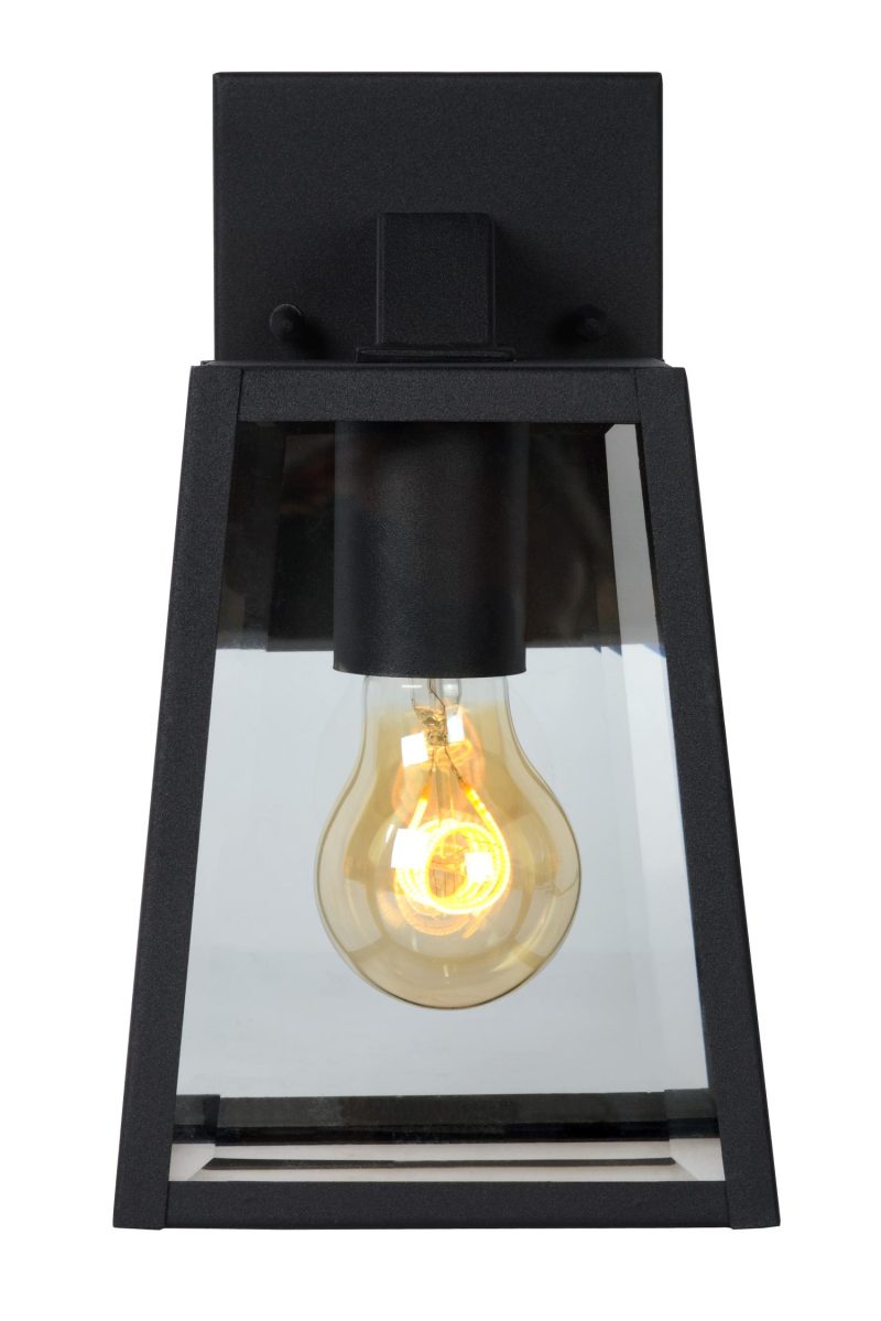 LUCIDE MATSLOT - Applique da Esterno - 1xE27 - IP23 - Nero