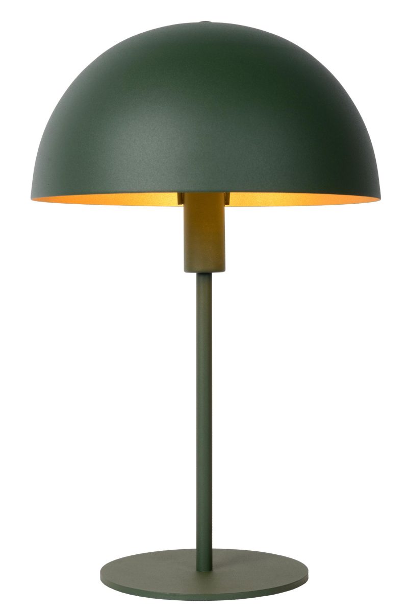 LUCIDE SIEMON - Lampe de Table - Ø 25 cm - 1xE14 - Vert