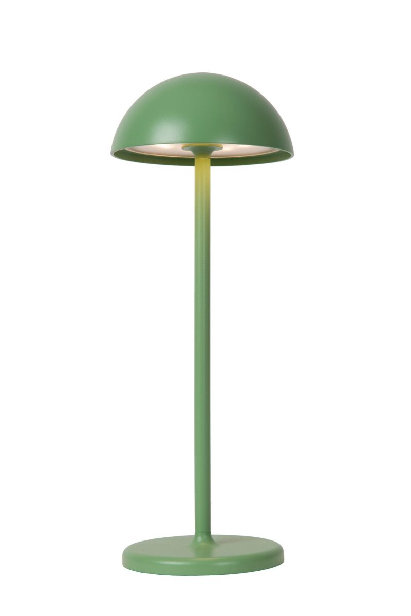 LUCIDE JOY - Rechargeable Outdoor Table Lamp - Battery/Accu - Ø 12 cm - Dimmable LED