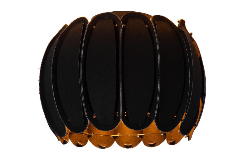 LUCIDE SPENCER - Ceiling Light - Ø 30 cm - 1xE27 - Black