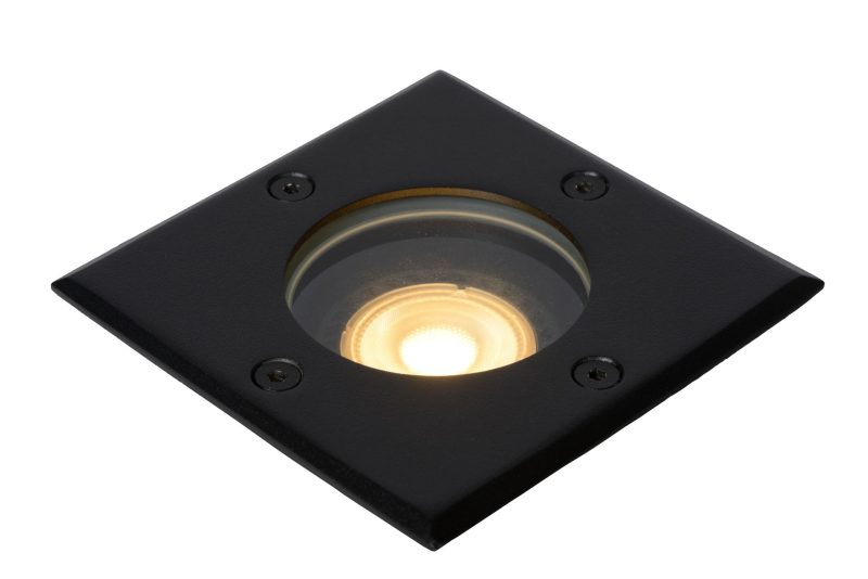 LUCIDE BILTIN - Erdspot Außen - 1xGU10 - IP67 - Schwarz